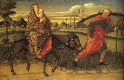 CARPACCIO, Vittore The Flight into Egypt oil painting reproduction